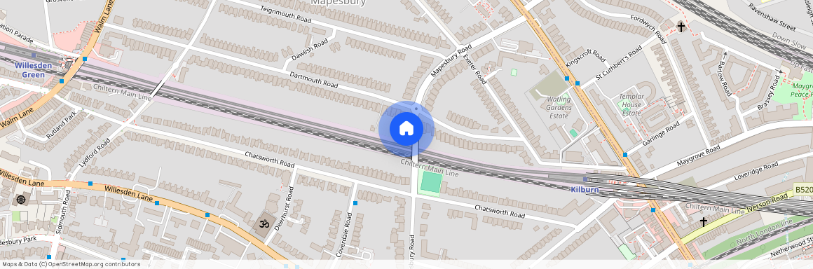 Mapesbury Road, Kilburn, NW2