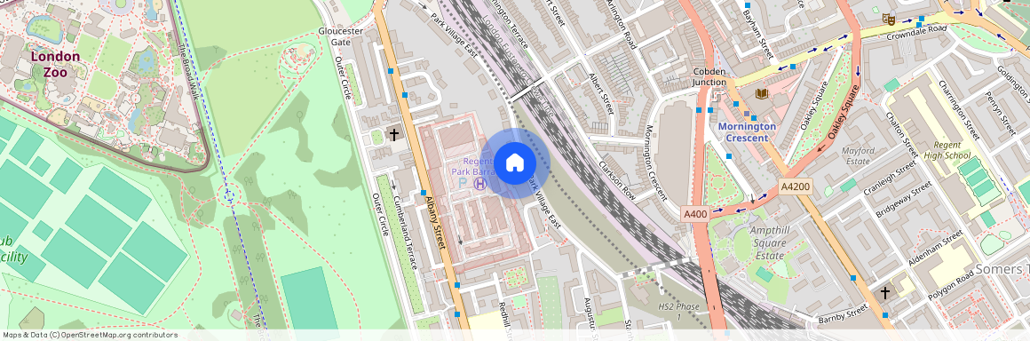 Silsoe House, 50 Park Village East, London