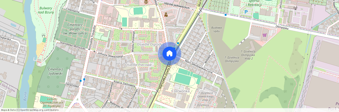 Sochaczewski, Sochaczew, Marszałka, Józefa, Piłsudskiego