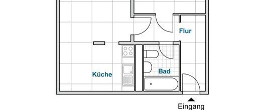 Schöner Wohnen in dieser 2-Zimmer-Wohnung! - Foto 1