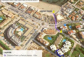 Spacious ground floor for rent with a pool and garden in Javea Arenal LONG TERM
