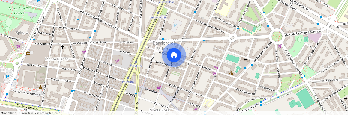 Via Monte Rosa, Turin, Piedmont 10154