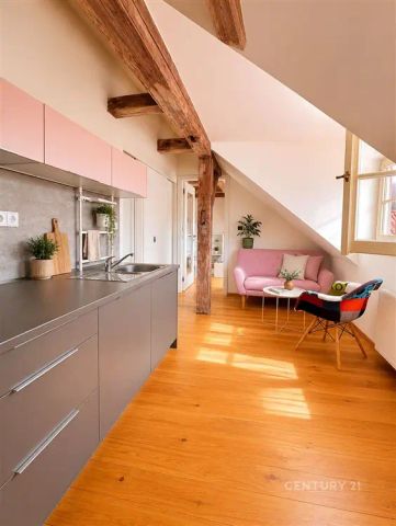 Stylový podkrovní byt 2+kk s výhledem na Vítkov Karlín - Photo 2