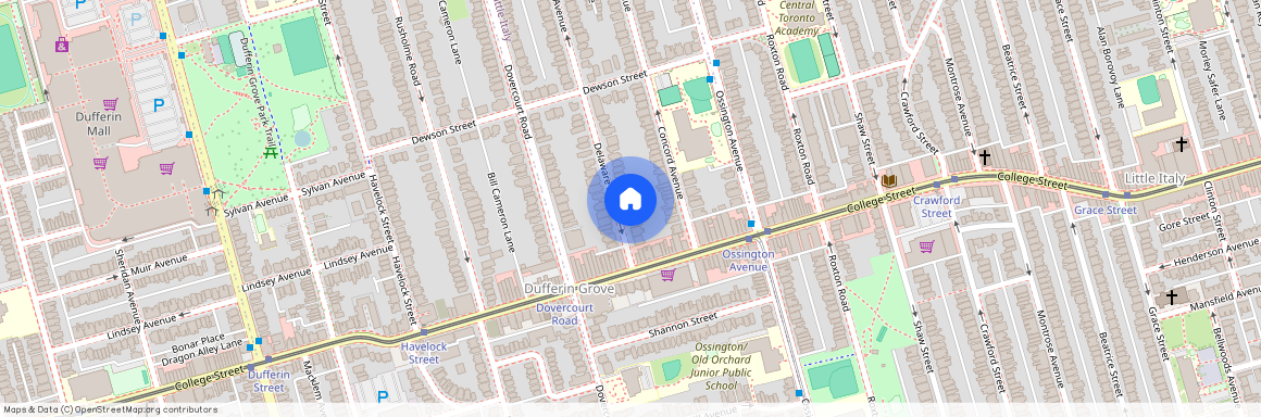 21 Delaware Avenue Unit# lower level, Toronto