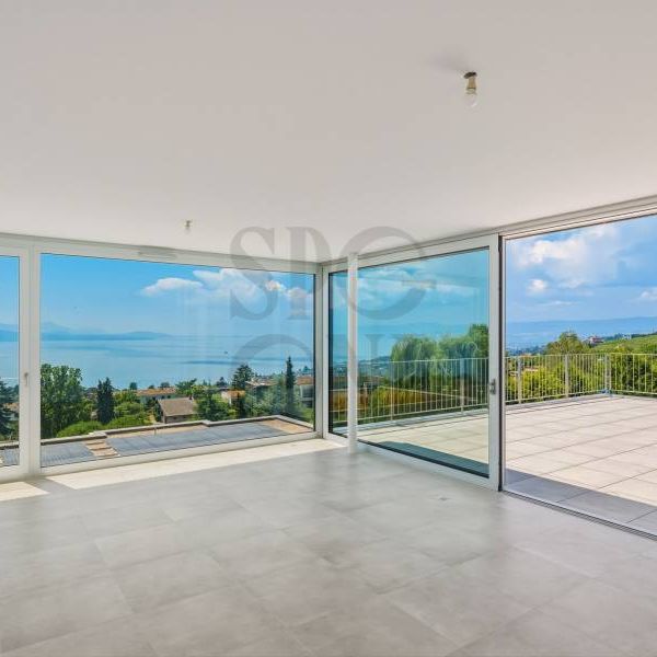 Villa neuve avec panorama spectaculaire sur le Lac à Lutry - Foto 1