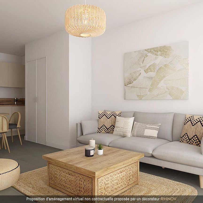 location Appartement T2 DE 42.11m² À ST GREGOIRE - Photo 1