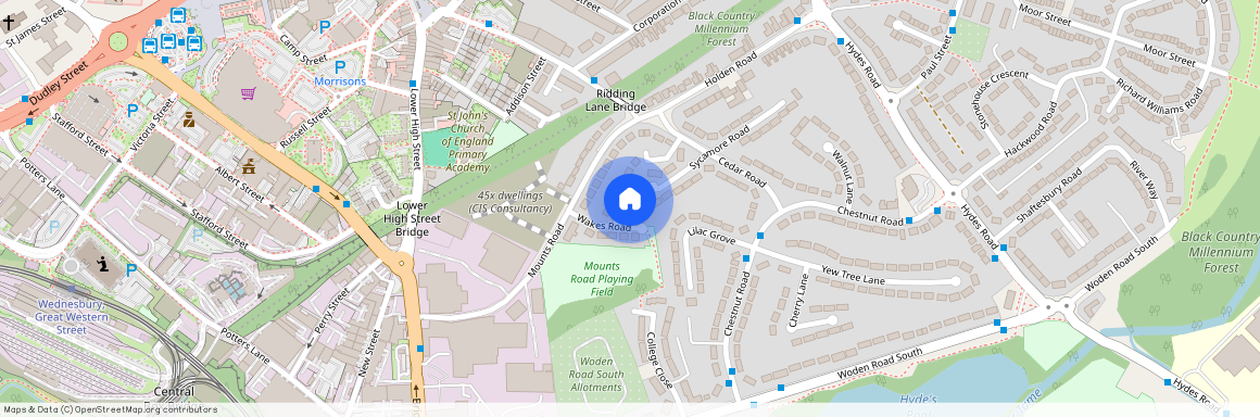 Wakes Road, Wednesbury, West Midlands, WS10