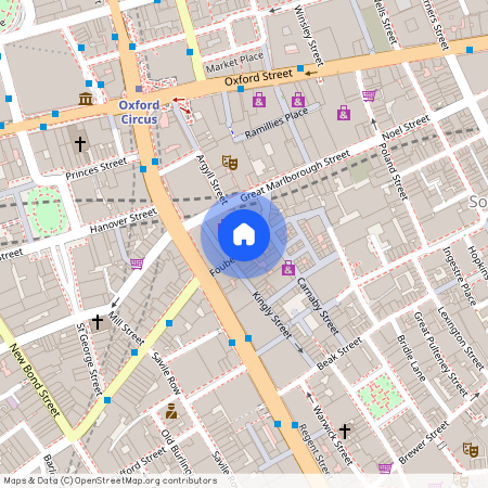 Fouberts Place, Soho, W1F