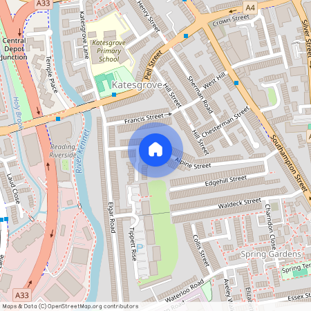 Alpine Street, RG1, Reading