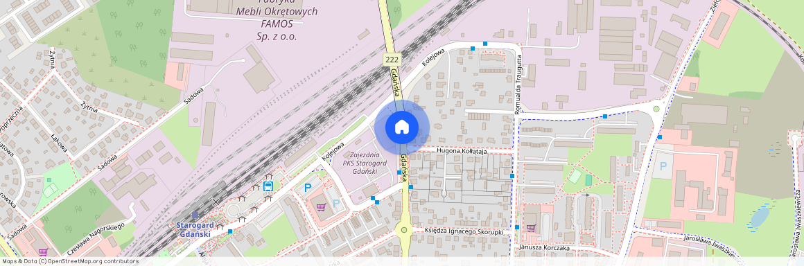 ul. Gdańska, Starogard Gdański, starogardzki, pomorskie