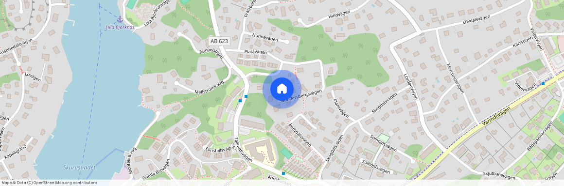 Gundersbergsvägen, Saltsjö-Boo