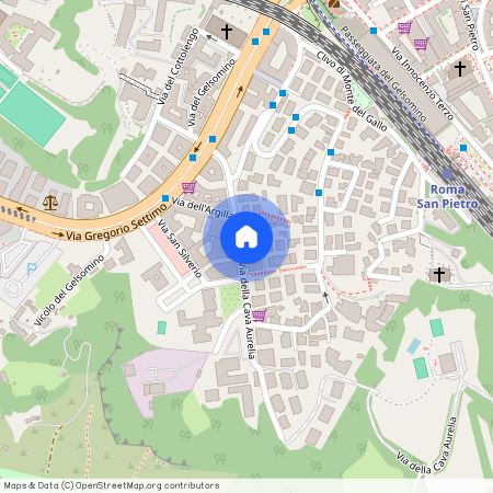 Viale Vaticano, Rome, Lazio 00165