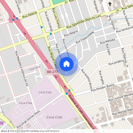 Rua João Gribogi, 625 - 82940120 - Cajuru - Curitiba