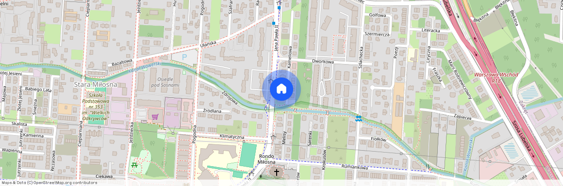 ul. Kameliowa, Stara Miłosna, Wesoła, Warszawa, mazowieckie