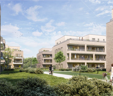 Erstbezug! Wohnung mit großem Balkon! - Foto 1