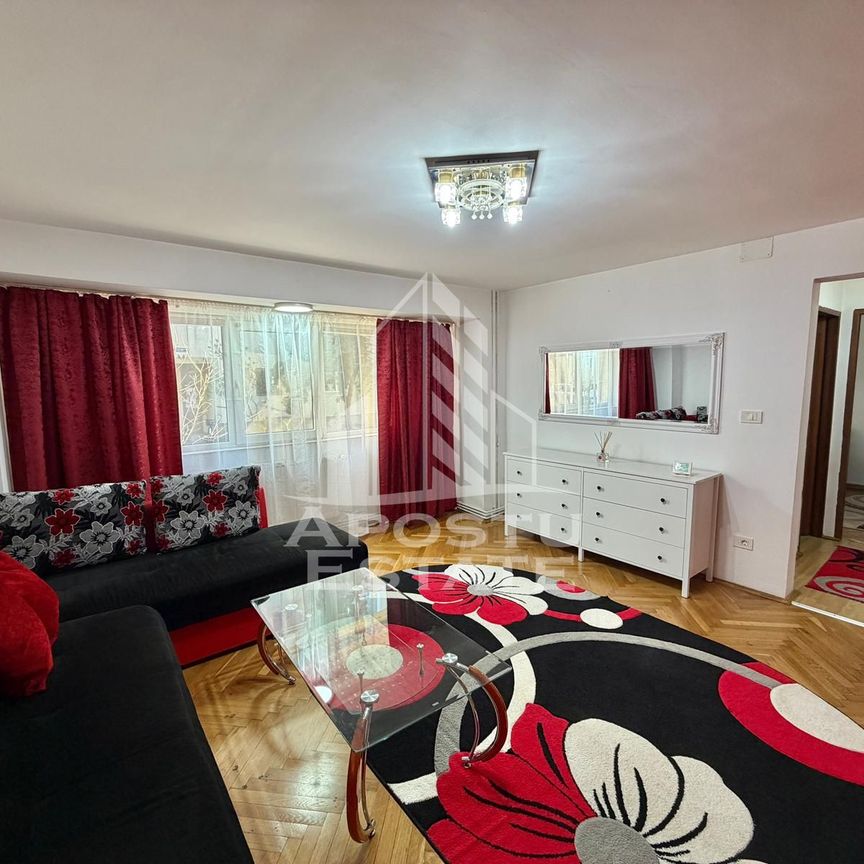 Apartament 3 camere,de inchiriat,centrala proprie,Girocului, Timisoara - Fotografie 1