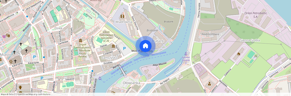 ul. Stara Stocznia 4, Śródmieście, Gdańsk, pomorskie