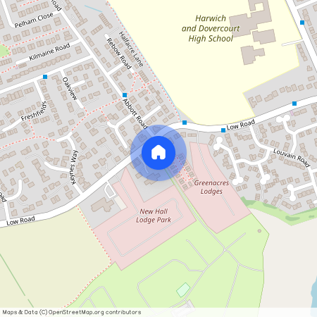 New-Dover Caravan Park, Harwich, Essex, CO12