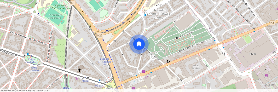 Rue Henri Chomé, 40, 1030, Schaerbeek