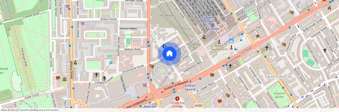 North Gower Street, Euston, London, NW1 2NB