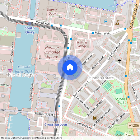 1 City Tower, Limeharbour, Crossharbour, South Quay, Canary Wharf, London, E14 9LS