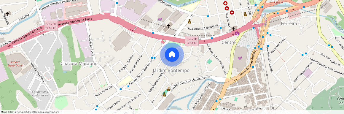 Rua Elizabetta Lips, Jardim Bom Tempo, Taboão da Serra
