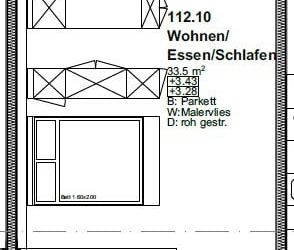 1.5 Zimmer, 34 m², EG - Photo 6