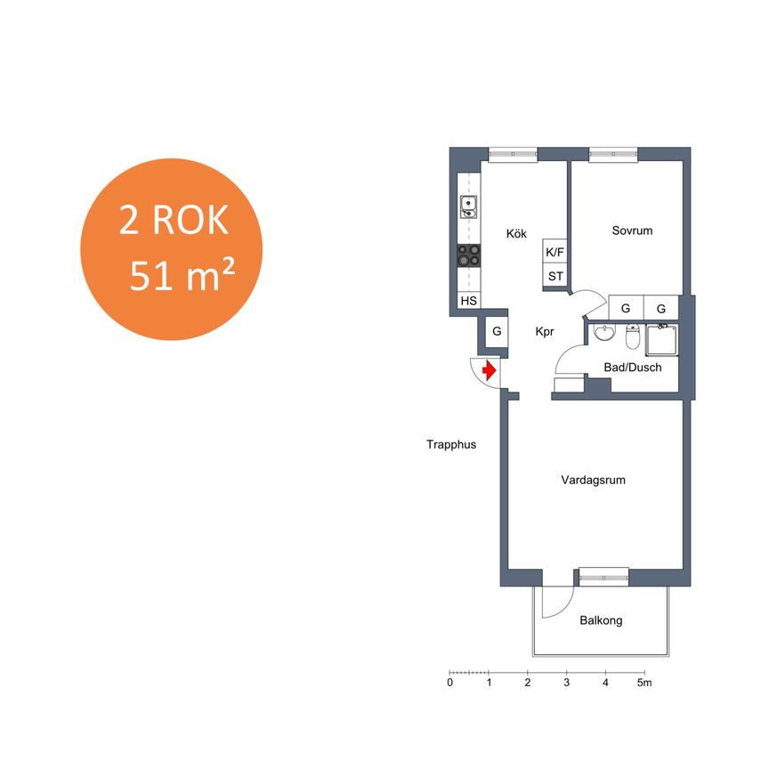 Skallbergsgatan 8 B - Photo 2