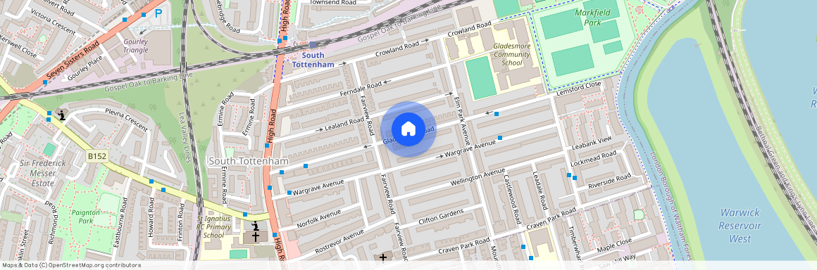 Gladesmore Road, Tottenham N15, London