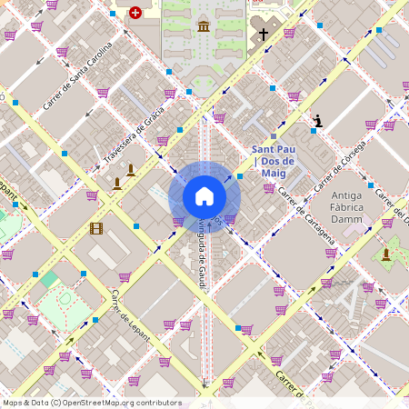 Carrer de la Indústria, Barcelona, Catalonia 08025