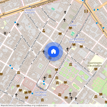 Via Camillo Cavour, Florence, Tuscany 50121