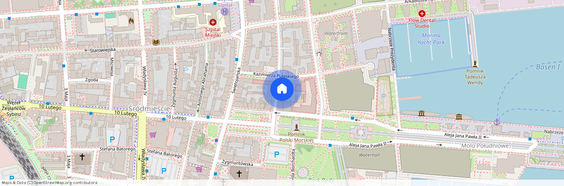 ul. Stefana Żeromskiego, Śródmieście, Gdynia, pomorskie