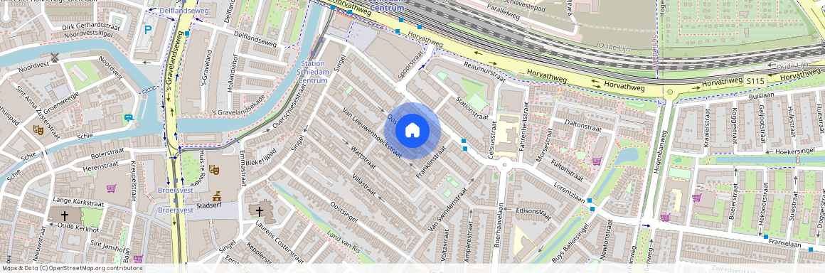Singelkwartier, 3112 SK, Oosterstraat, Schiedam