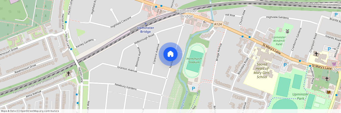 Norfolk Road, Upminster, RM14