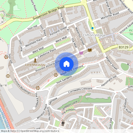 Royal York Crescent, Clifton, Bristol, BS8