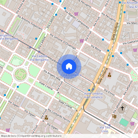 Via Comelico, Milan, Lombardy 20135