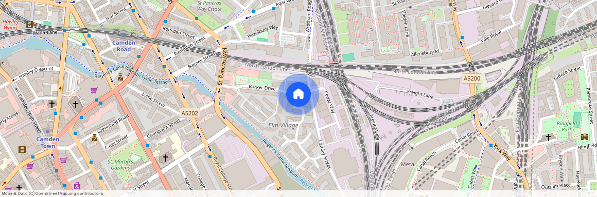 Barker Drive, Camden, London