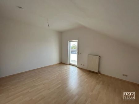 Helle 2-Zimmer-Dachgeschosswohnung mit Balkon! - Foto 3