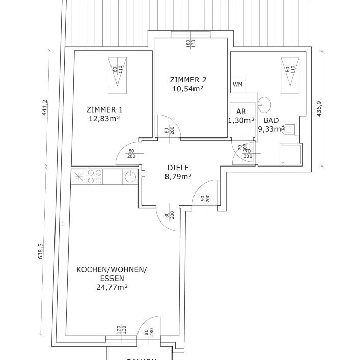 2 Zimmer Wohnung - Provisionsfrei! - Foto 2