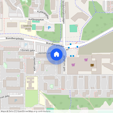 Lejonets Gata 344, Brandbergen