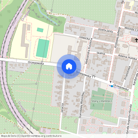 ul. Orzegowska, Ruda, Ruda Śląska, śląskie