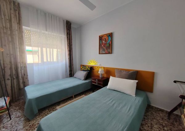 APARTMENT FOR RENT, 2 BEDROOMS AND 1 BATHROOM IN SAN PEDRO DEL PINATAR - MURCIA