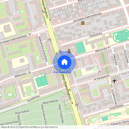 ul. Opoczyńska, Stary Mokotów, Mokotów, Warszawa, mazowieckie