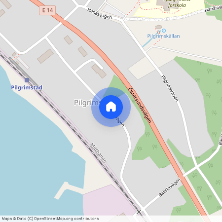 Anviksvägen, Pilgrimstad