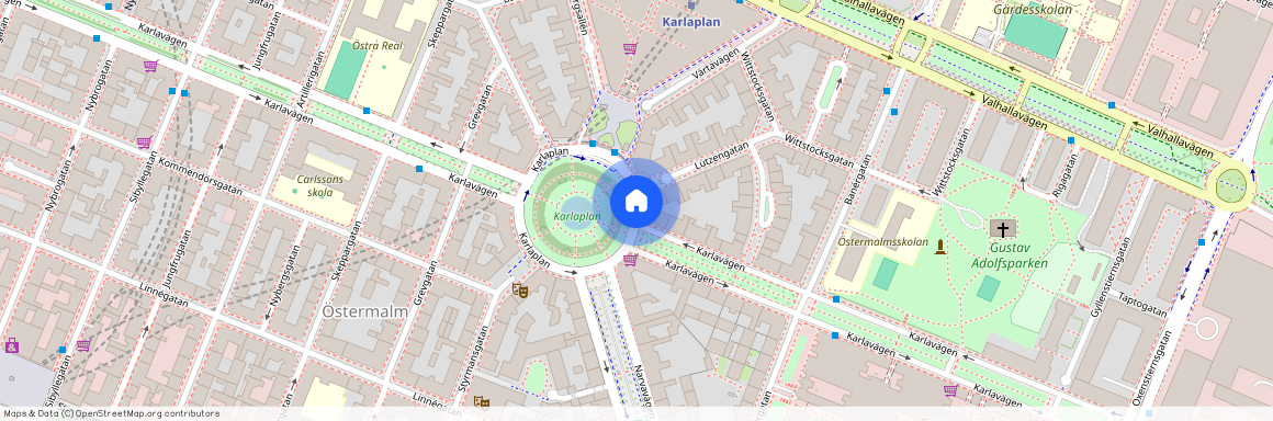 Karlaplan, Östermalm Stockholm