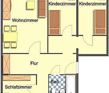 Wohnung, 4 Zimmer (82,03 m²) - Photo 1
