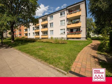 Drei-Zimmer-Wohnung mit Essplatz und neuem Duschbad - "Freie Scholle eG" - Photo 3