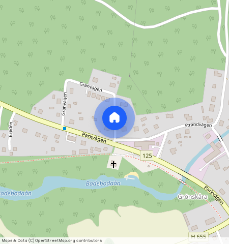 Solvägen, Grönskåra