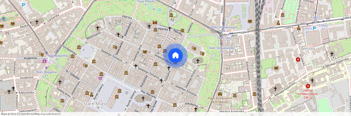 ul. Szpitalna, Stare Miasto, Stare Miasto, Kraków, małopolskie