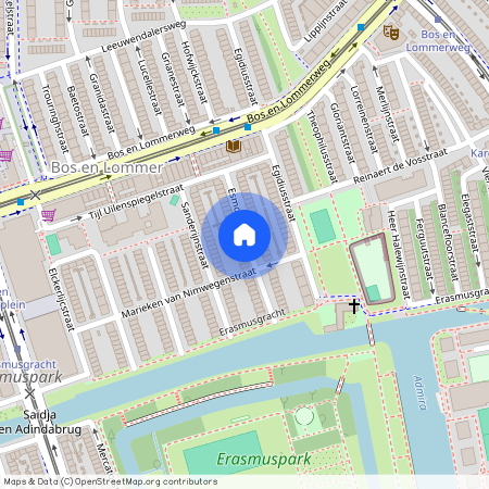 Erasmuspark, 1055 CG, Esmoreitstraat, Amsterdam